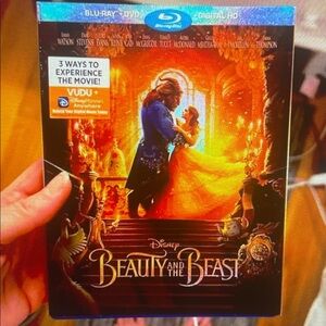 Disney Beauty and the Beast Blu-ray with Vibrant Cover